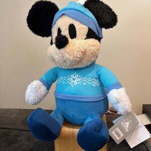 Disney Store Mickey Mouse Blissful Buddies Weighted Plush